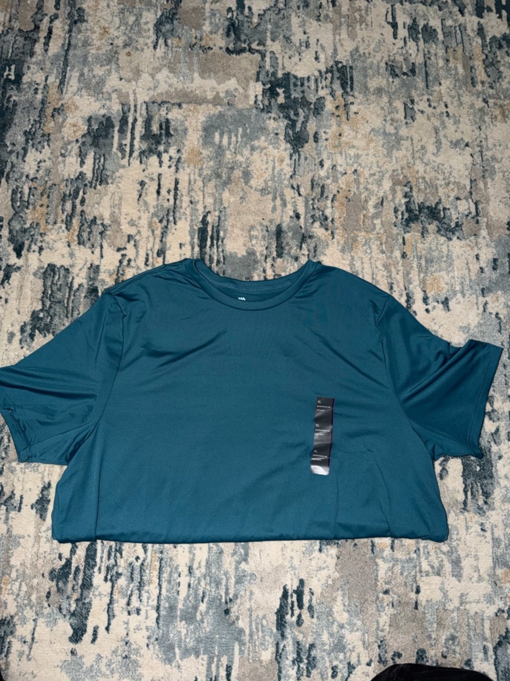 Men’s dryfit Teal Short Sleeve Top